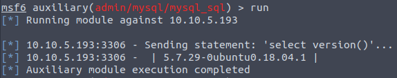 MySQL_sql run